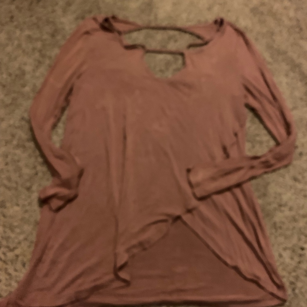 Mauve blouse